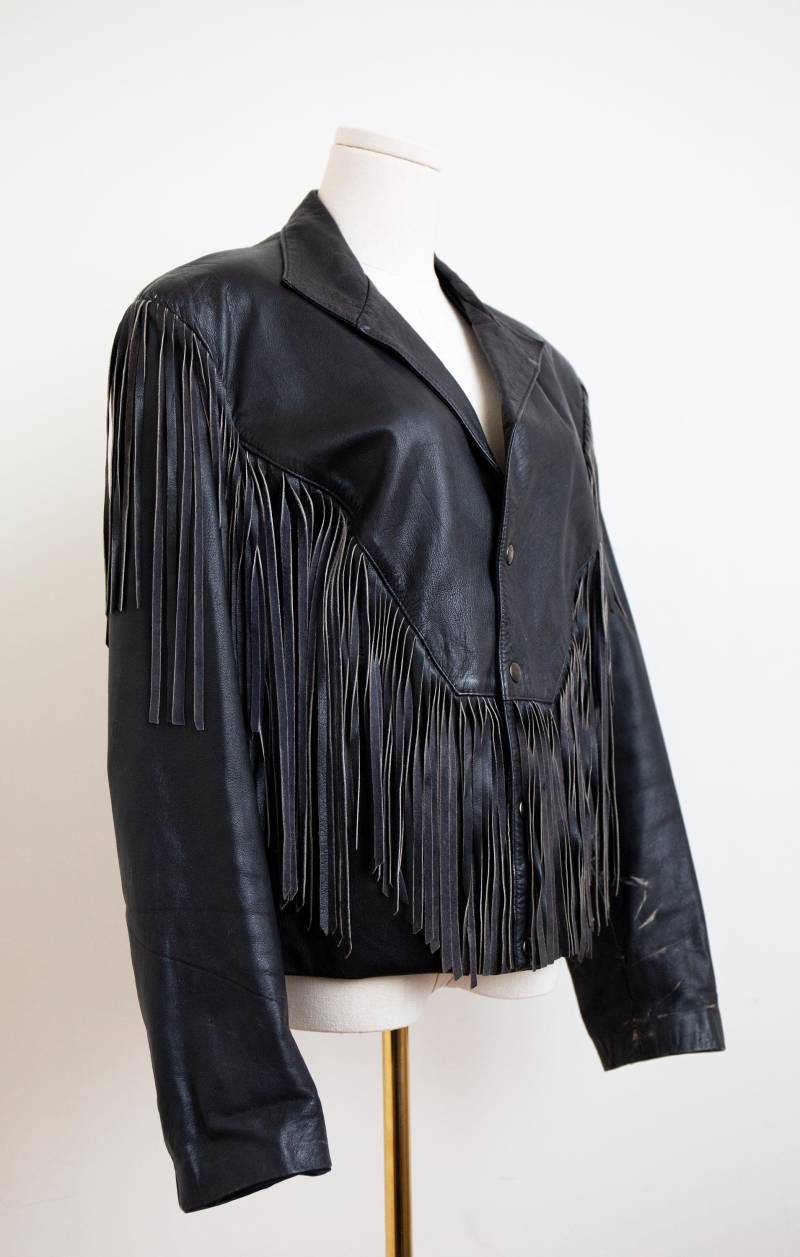 Vintage Leder Fransenjacke Vintage Leder Fransenjacke von ShopTHEWEARS