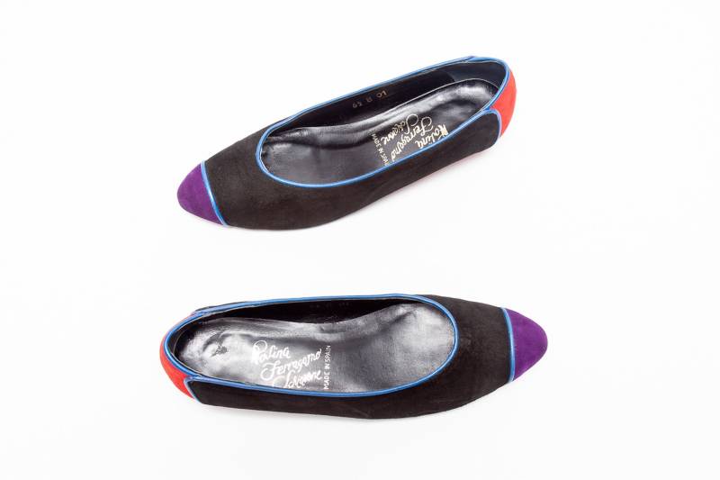 Rosina Ferragamo Schiavone Vintage Größe 6.5 von ShopTheArchives