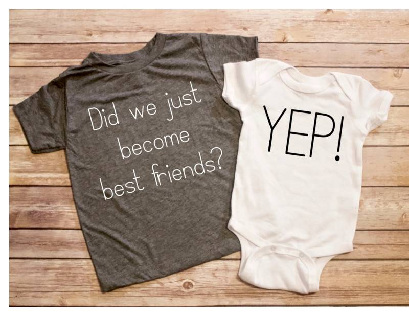 Sind Wir Gerade Beste Freunde Geworden? Geschwister Outfit von ShopTheTealFox