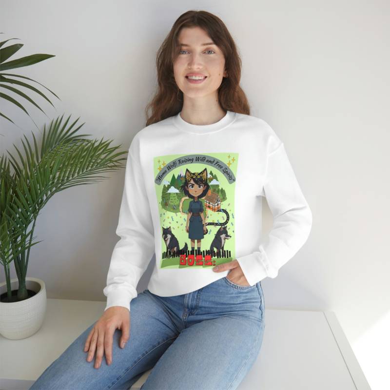 Unisex Schwere Mischung Crewneck Sweatshirt von ShopWISEbyBMJ