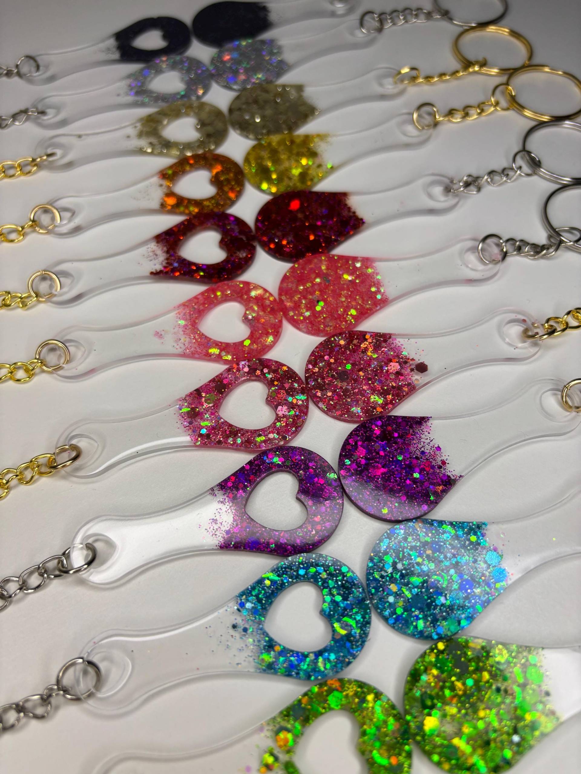 Einkaufswagenlöser | Einkaufswagenchip Geschenkideen Für Frauen Glitzeranhänger Schlüsselanhänger von Shoplikejasmin