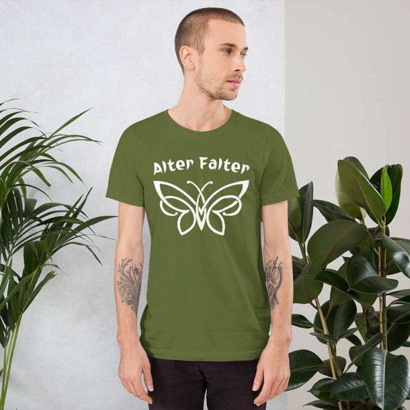 Alter Falter Unisex-T-Shirt von Shopster24