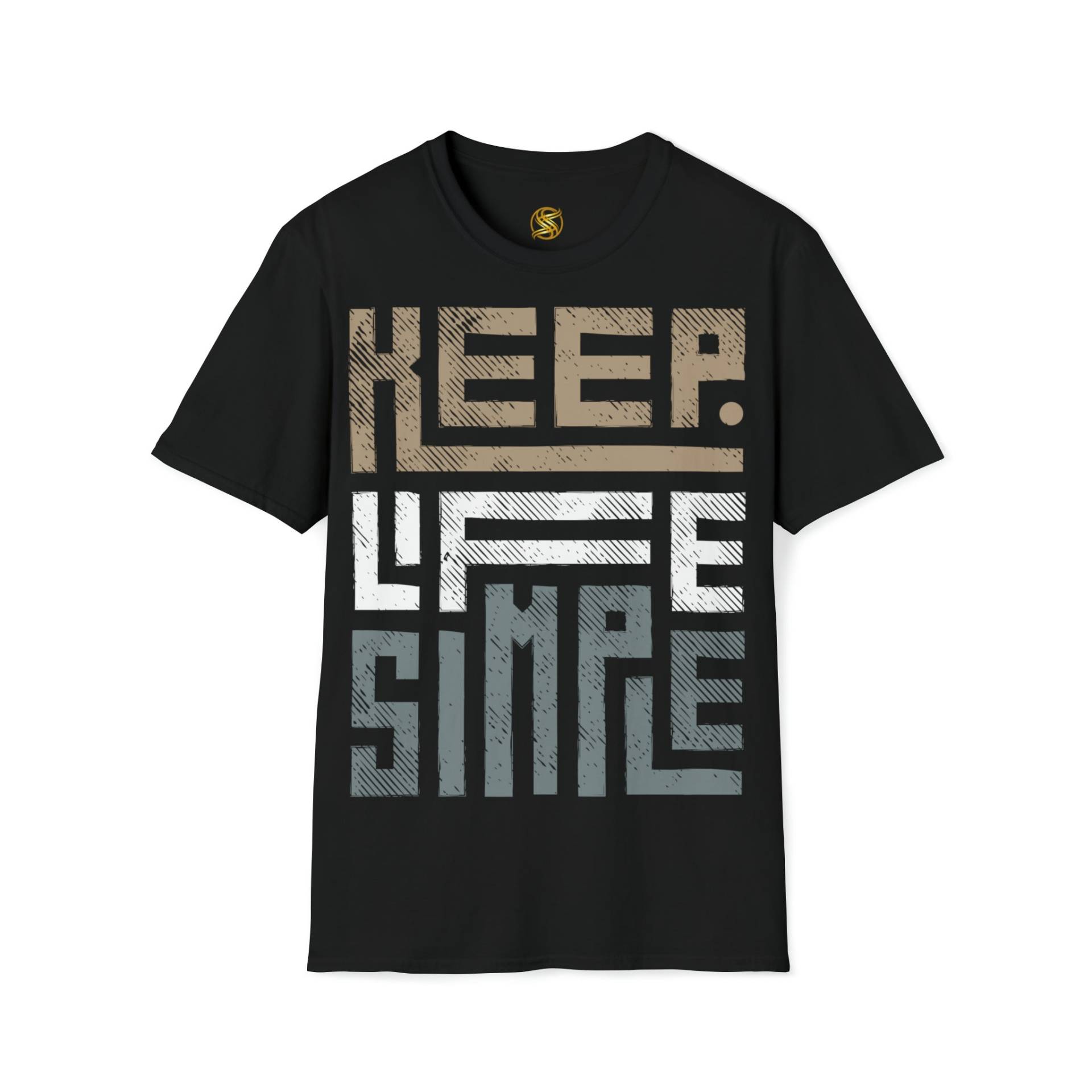 Unisex Softstyle T-Shirt - Keep Life Simple Unisex Softstyle T-Shirt - Keep Life Simple von Shopster24
