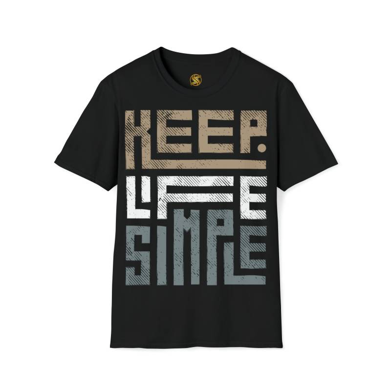 Unisex Softstyle T-Shirt - Keep Life Simple Unisex Softstyle T-Shirt - Keep Life Simple von Shopster24