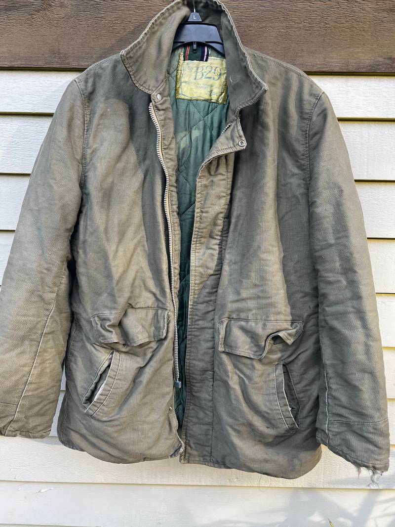 Seltene Vintage Wwii Typ B-29 Bomberjacke Mit Reparaturen - "styled By The Texan" von Shopundertherose