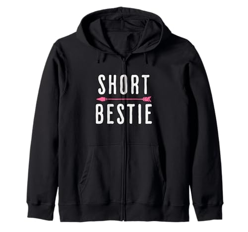 Lustige Kurze Bestie Tall Bestie Matching Friends Jungen Mädchen Kapuzenjacke von Short Bestie Tall Bestie