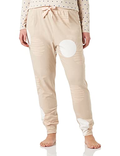 Short Stories Damen Hose Masche Pyjamaunterteil, Kreide, normal von Short Stories