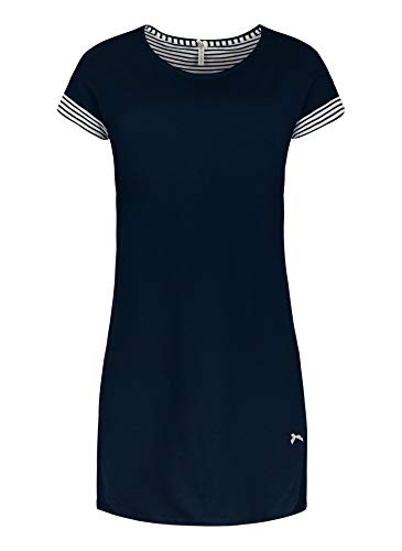 Short Stories Damen Sleepshirt Nachthemd, blau, XL von Short Stories