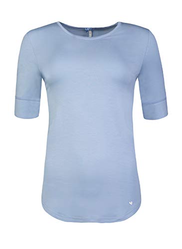 Short Stories Damen T-Shirt Schlafanzugoberteil, Blau (Sky Blue 5981), 38 (Herstellergröße: S) von Short Stories