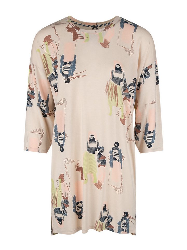 Short Stories Sleepshirt SHORT STORIES 621972 Sleepshirt 3/4-Arm pink whisper/print von Short Stories