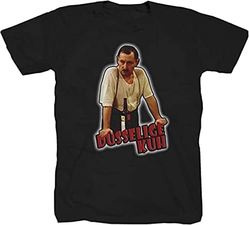 Short Alfred Ekel Comedy Al Bundy Retro Oldschool Ruhrpott Comedy Herren T-Shirt Gelb Rot, Schwarz , XXL von Short