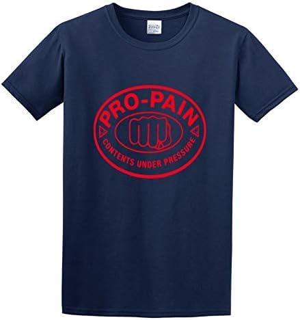 Short Pro Pain Contents Under Pressure Herren-T-Shirt aus Baumwolle, Schwarz , XL von Short