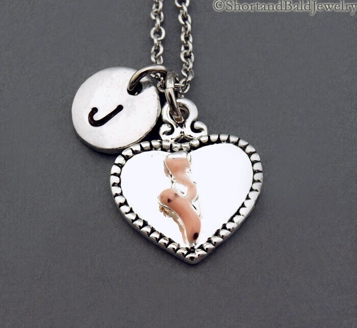 Ballettschuhe Halskette, Ballettschuhe, I Love Ballet, Erste Hand Gestempelt, Personalisiert, Antikes Silber, Monogramm von ShortandBaldJewelry