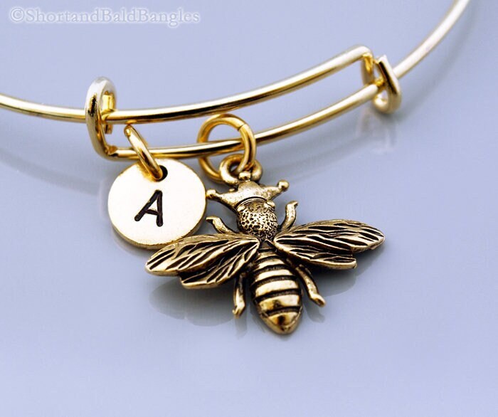 Bienen Armreif, Armband von ShortandBaldJewelry