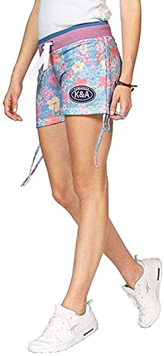 Shorts Kangaroos Damen (34, Floral All Over Print) von Shorts