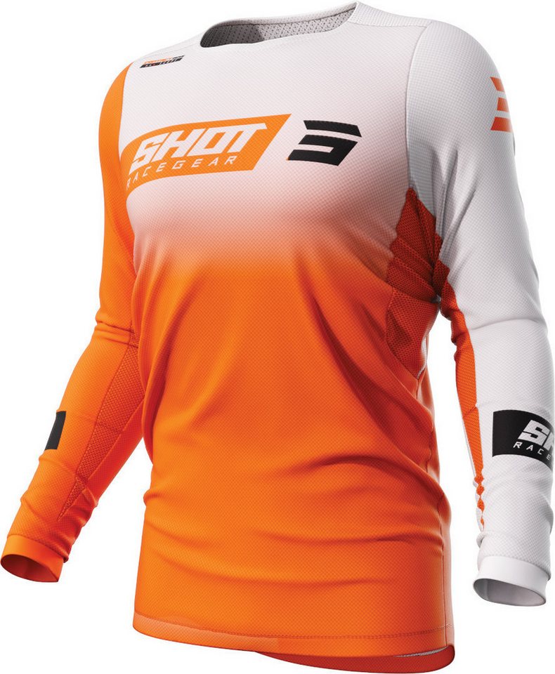 Shot Motocross-Shirt Contact Scope Motocross Jersey belüftet von Shot