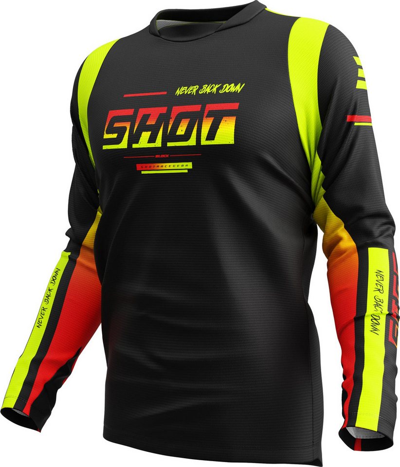 Shot Motocross-Shirt Devo Block Motocross Jersey von Shot