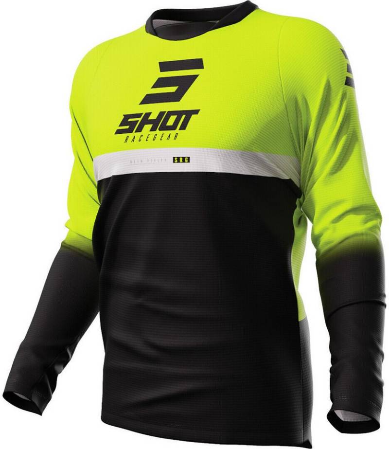 Shot Motocross-Shirt Devo Reflex Motocross Jersey belüftet von Shot