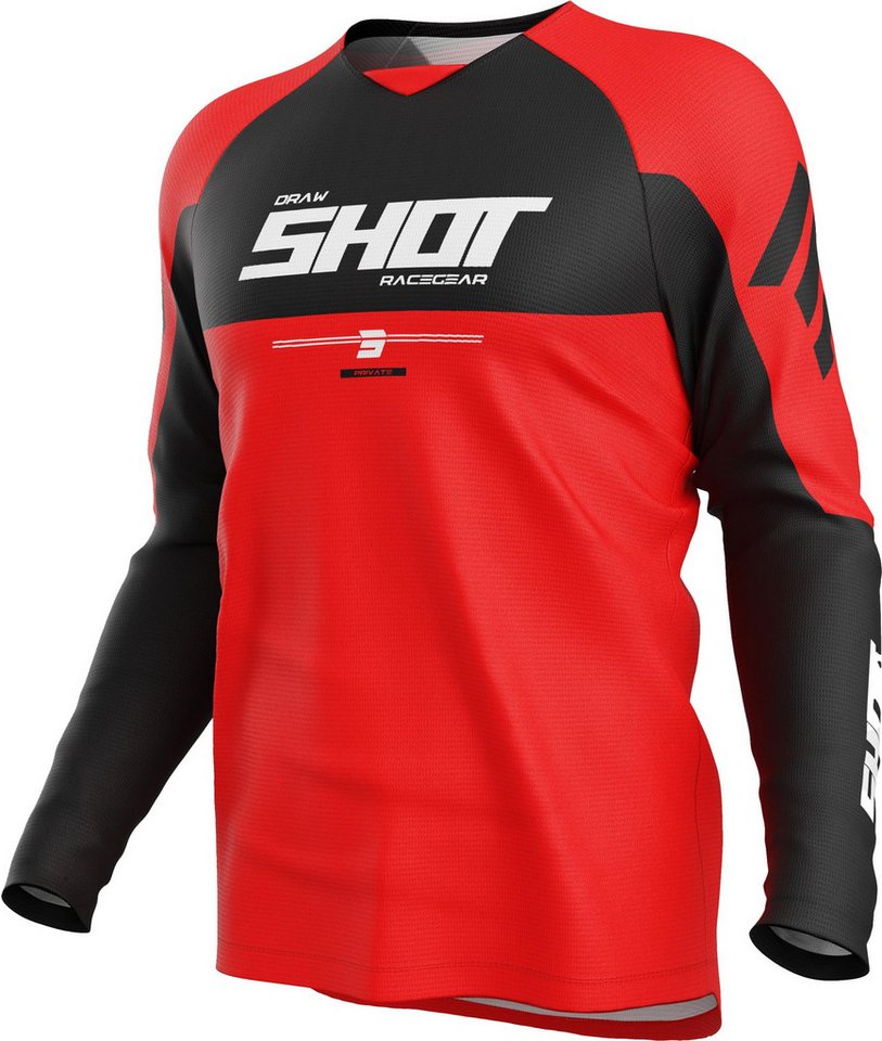Shot Motocross-Shirt Draw Private Motocross Jersey von Shot
