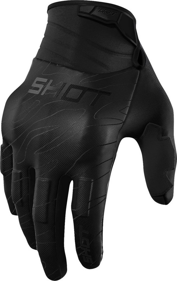 Shot Motorradhandschuhe Drift Onyx Motocross Handschuhe von Shot