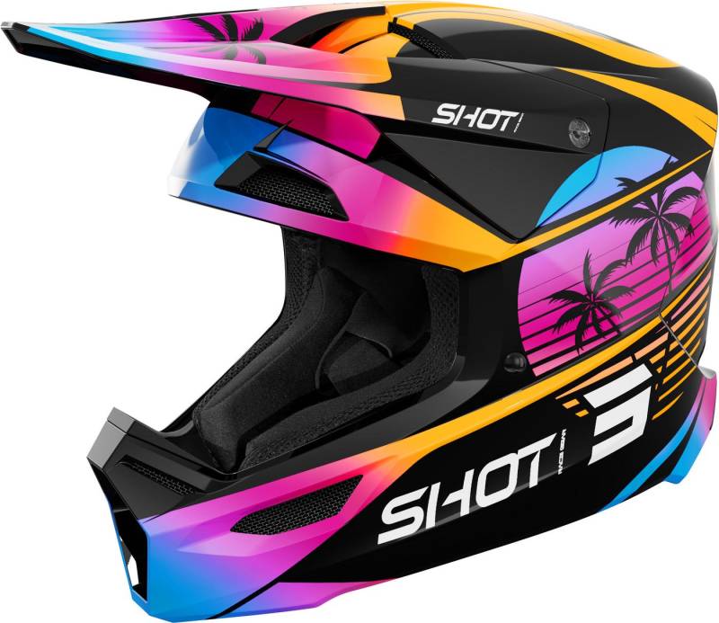 Shot Motorradhandschuhe Furious Miami Mips Jugend Motocross Helm von Shot