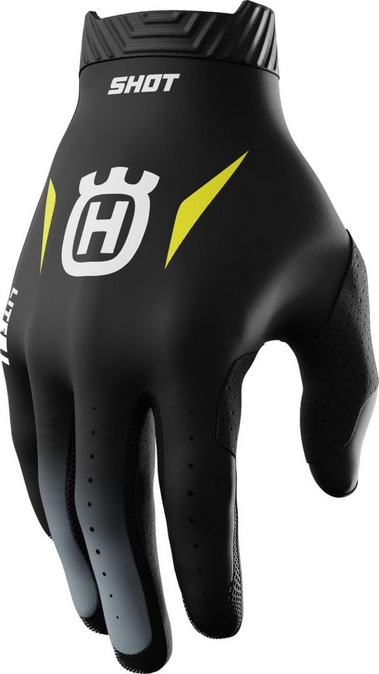 Shot Motorradhandschuhe Lite HVA Motocross Handschuhe Atmungsaktiv von Shot