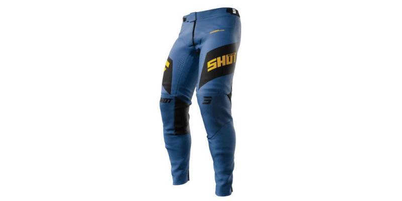 Shot Motorradhose Aerolite Ultima Motocross Hose Belüftet abriebfest von Shot