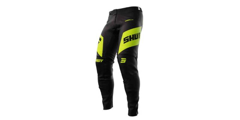 Shot Motorradhose Aerolite Ultima Motocross Hose Belüftet abriebfest von Shot