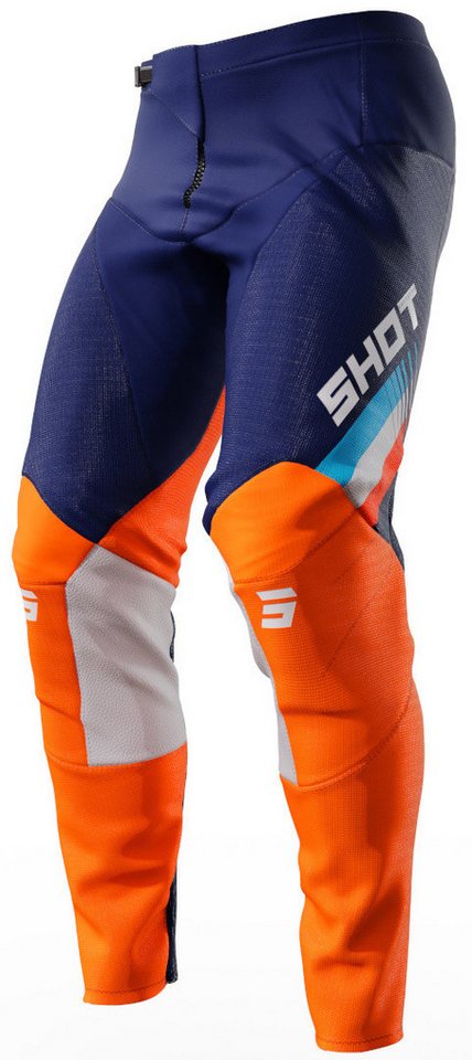 Shot Motorradhose Contact Tracer Motocross Hose Belüftet abriebfest von Shot