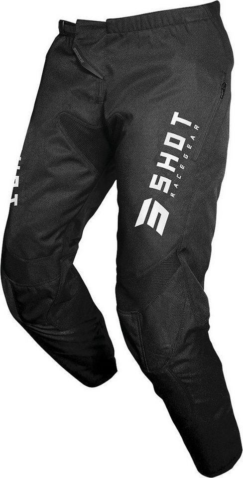 Shot Motorradhose Contact Zip 2.0 Motocross Hose Belüftet abriebfest von Shot