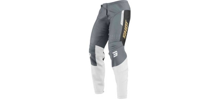 Shot Motorradhose Devo League Motocross Hose Belüftet abriebfest von Shot