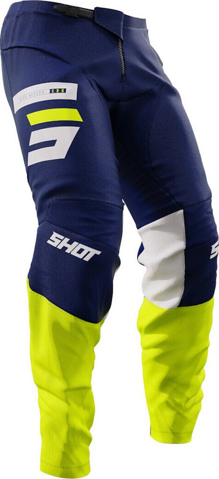 Shot Motorradhose Devo Reflex Motocross Hose Belüftet abriebfest von Shot