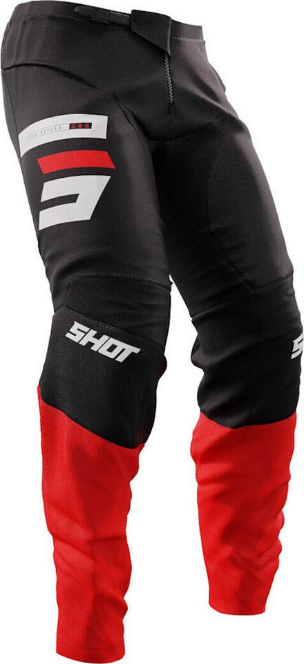 Shot Motorradhose Devo Reflex Motocross Hose Belüftet abriebfest von Shot