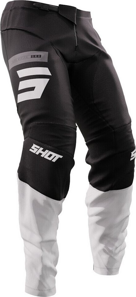 Shot Motorradhose Devo Reflex Motocross Hose Belüftet abriebfest von Shot