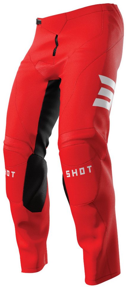 Shot Motorradhose Draw Escape Motocross Hose Belüftet abriebfest von Shot