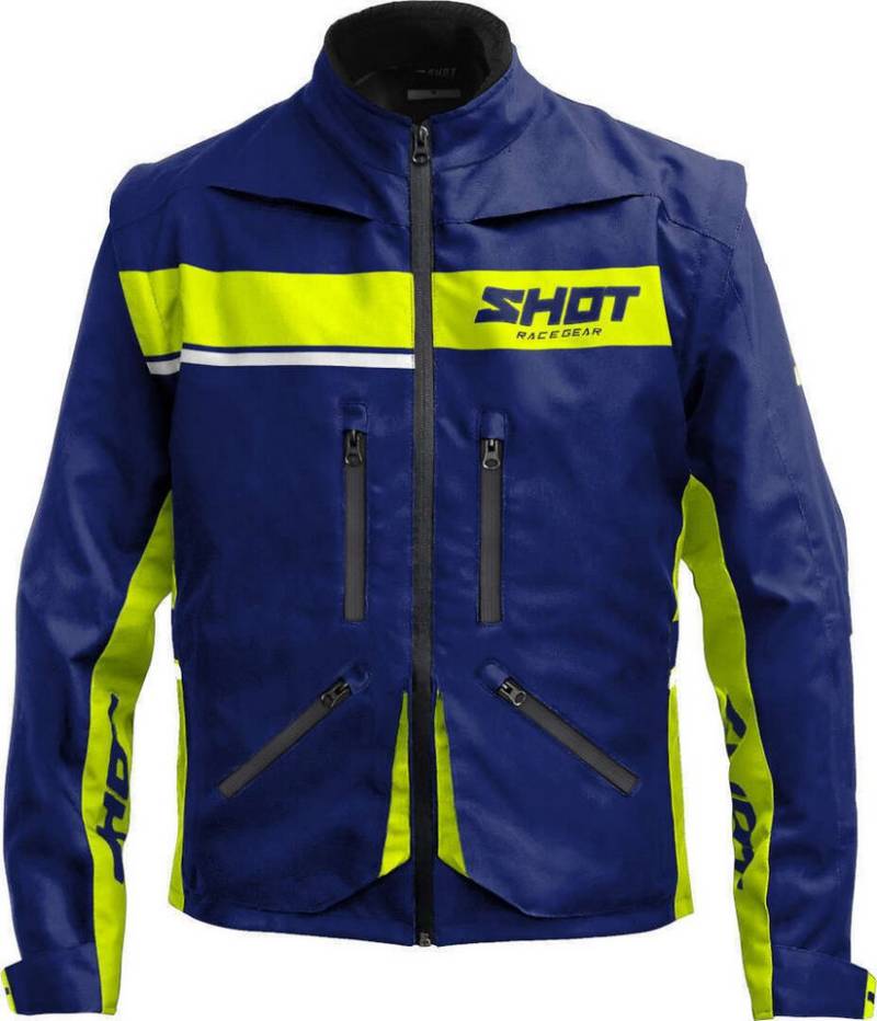 Shot Motorradjacke Contact Assault 2.0 Motocross Jacke Wasserdicht reißverschluss von Shot