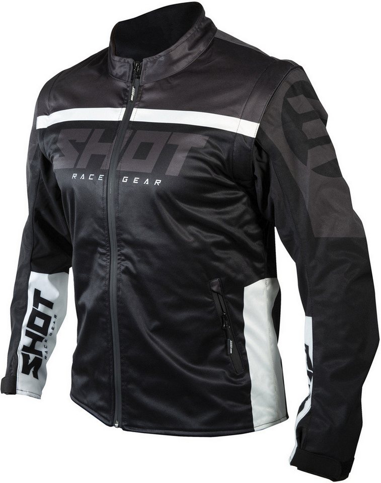 Shot Motorradjacke Softshell Lite 2.0 Motocross Jacke Wasserdicht wasserdichte von Shot