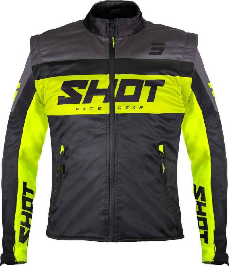 Shot Motorradjacke Softshell Lite Motocross Jacke von Shot