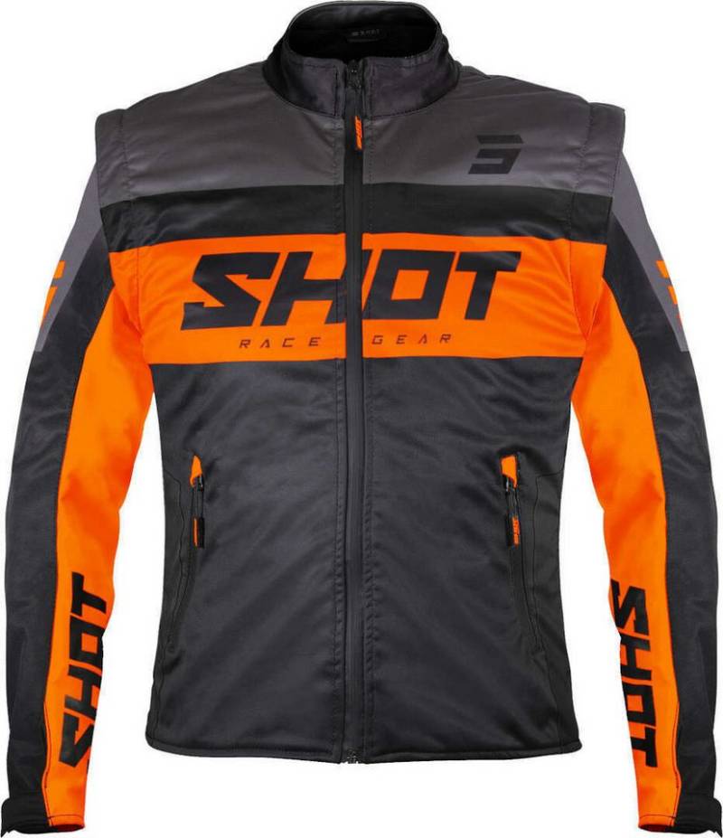 Shot Motorradjacke Softshell Lite Motocross Jacke von Shot