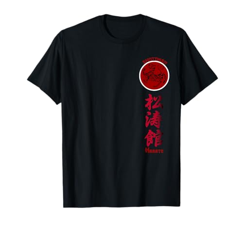 Shotokan Tiger Symbol Shotokan Karate - Herren T-Shirt Schwarz Kurzarm Klein EU S von Shotokan Tiger Symbol Shotokan Karate