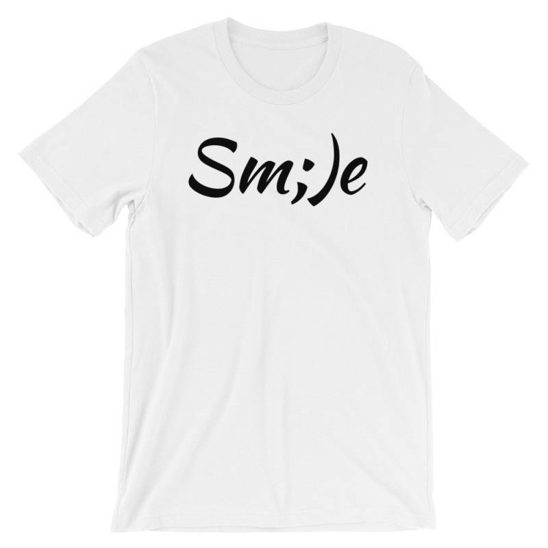 Smile Kurzärmeliges Unisex-T-Shirt Smile Kurzärmeliges Unisex-T-Shirt von ShoutTeez