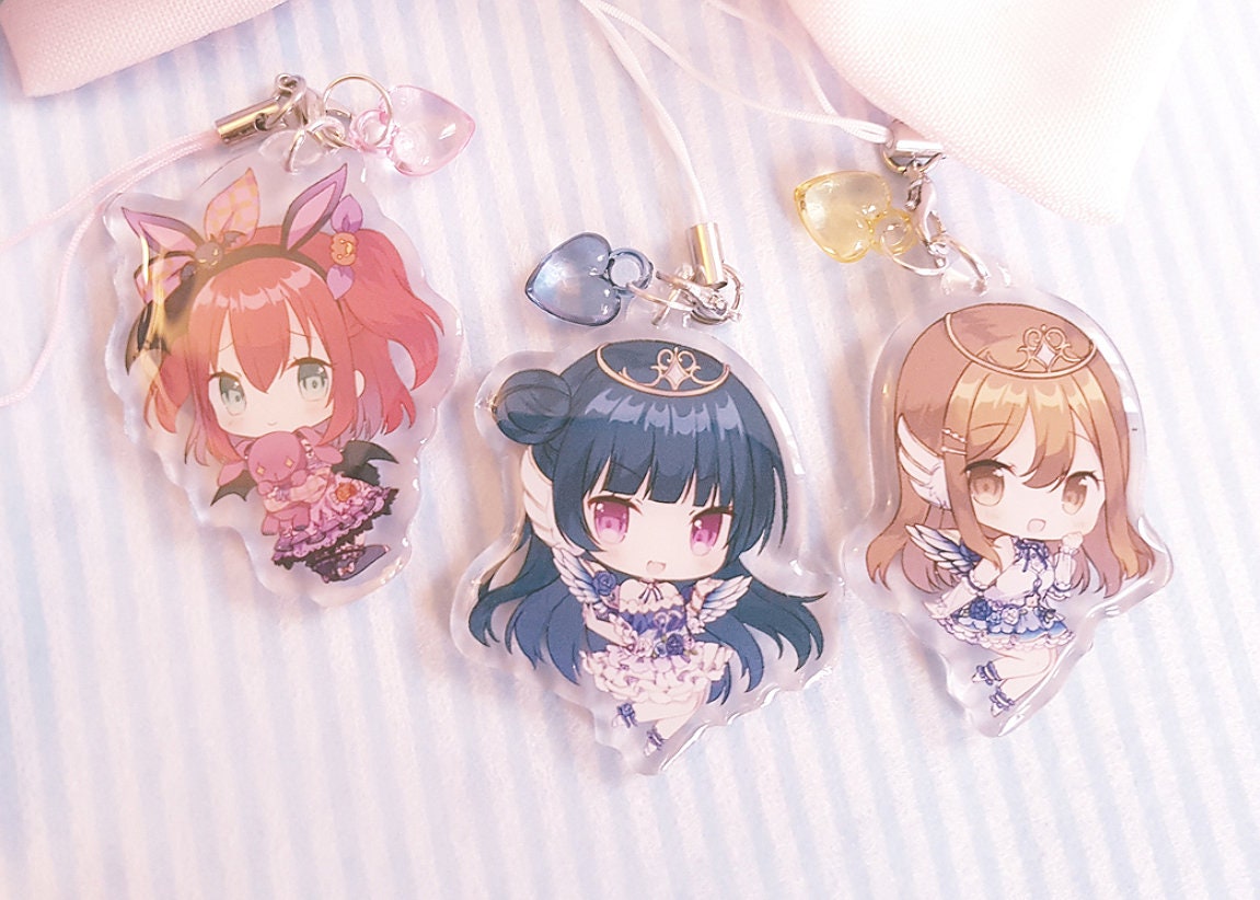 Love Live Aquors First Years Keychains von ShouuKunArt