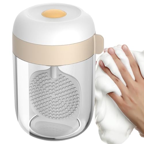 Shouxiut Cleanser Foamer | Rich Foam Maker for Face Wash - Elektrische Aufschäumer Flasche Bubble Hautpflege Werkzeuge zum Waschen Haushalt Schönheit Reinigung Duschgel Reise Bad Make-up von Shouxiut