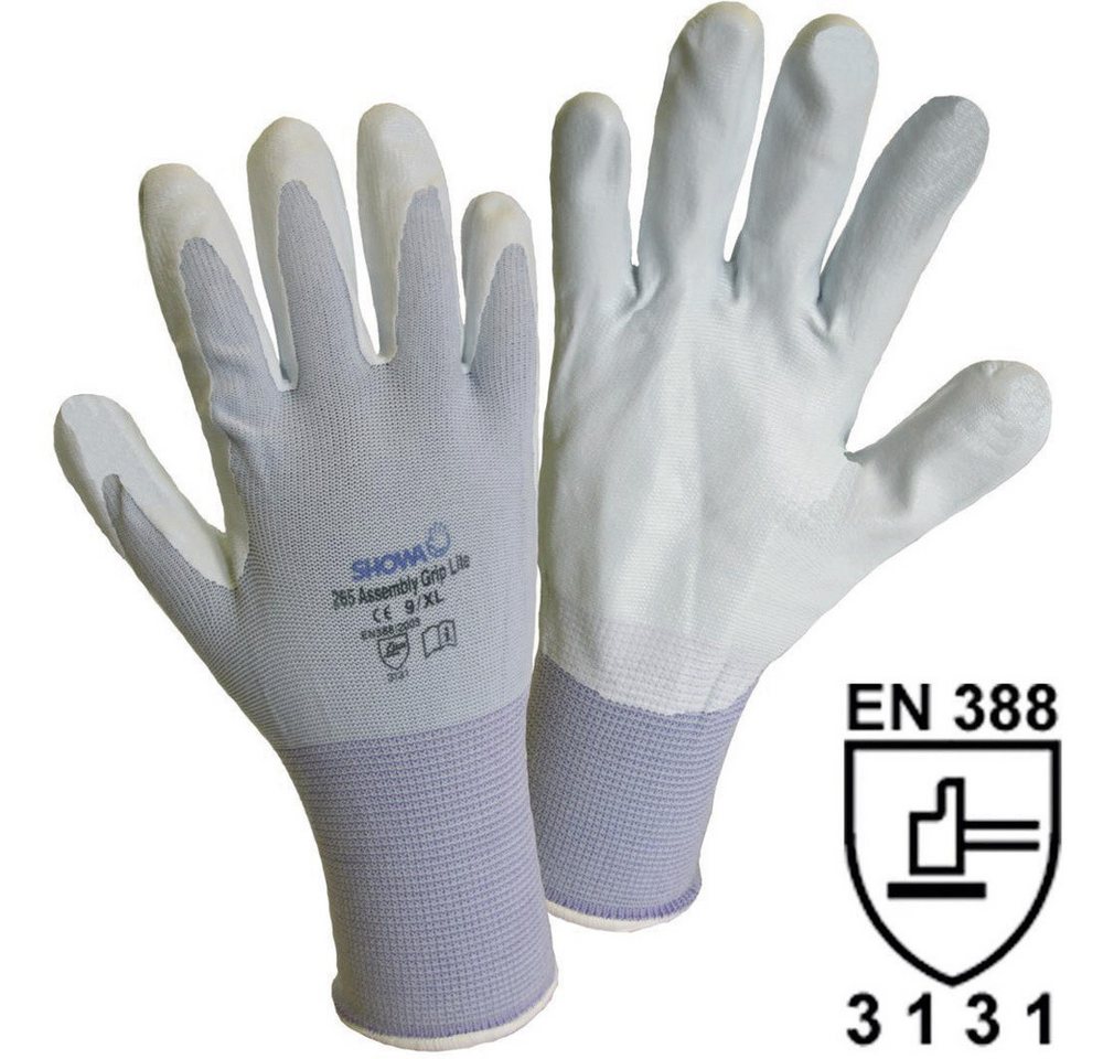 Showa Arbeitshandschuhe Showa 265 Assembly 1164-8 Nylon Arbeitshandschuh Größe (Handschuhe): 8 von Showa