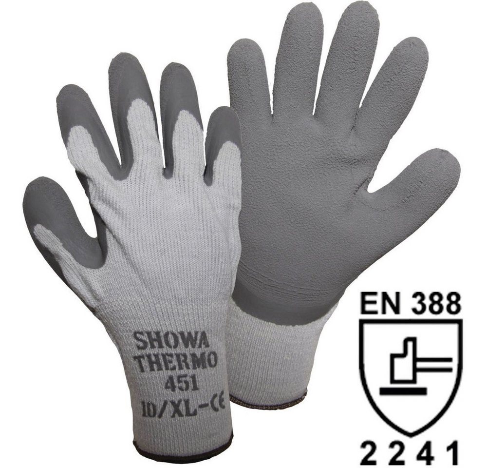 Showa Arbeitshandschuhe Showa 451 THERMO 14904-10 Polyacryl Arbeitshandschuh Größe (Handschuhe von Showa