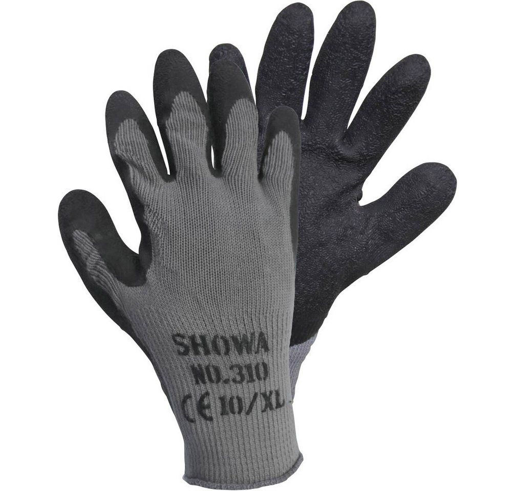 Showa Arbeitshandschuhe Showa Grip Black 14905-9 Baumwolle, Polyester Arbeitshandschuh Größe von Showa