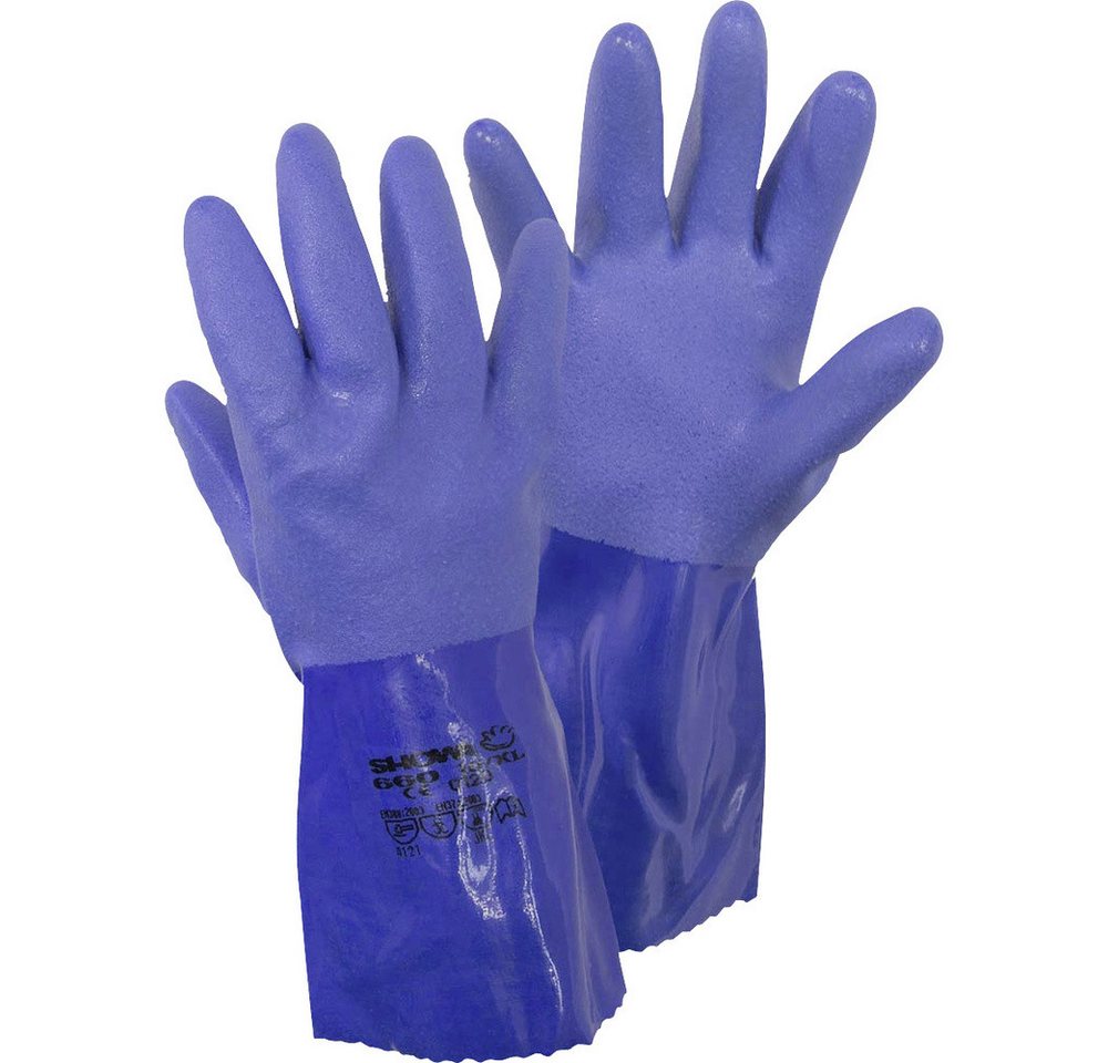 Showa Chemikalien-Schutzhandschuhe Showa 4708 XL 660 Gr. XL Baumwollgewebe, PVC Chemiekalienhandschuh Grö von Showa