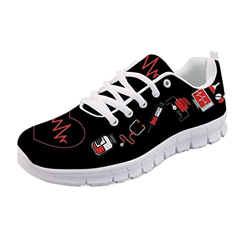 Showudesigns Damen Laufschuhe Atmungsaktiv Turnschuhe Herren Sportschuhe Sneaker Bear Schwarz EU41 Showudesigns Damen Laufschuhe Atmungsaktiv Turnschuhe Herren Sportschuhe Sneaker Bear Schwarz EU41 von Showudesigns