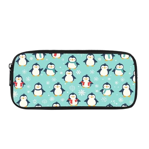 Showudesigns Federmäppchen mit niedlichem Pinguin, für Mädchen und Jungen, Stiftetasche, Aufbewahrungstasche, große Federmappe, Stiftebox für Studenten, Kinder, Schule, Büro, Schreibwaren-Organizer Showudesigns Federmäppchen mit niedlichem Pinguin, für Mädchen und Jungen, Stiftetasche, Aufbewahrungstasche, große Federmappe, Stiftebox für Studenten, Kinder, Schule, Büro, Schreibwaren-Organizer von Showudesigns