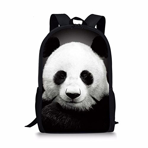 Showudesigns Niedlicher bedruckter Tier-Wolf-Mops-Rucksack für Teenager, Jungen, Mädchen, Farbe 12, Einheitsgröße, Kinderrucksack von Showudesigns